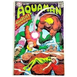 AQUAMAN #34 (1967) -‎  VG-  / AQUABEAST